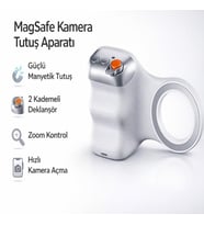 MagSafe Kamera Tutuş Aparatı Manyetik Telefon Tutucu 2 Kademeli Deklanşör Zoom Kontrol Bluetooth Uzaktan Kumandalı