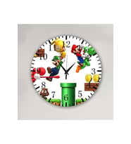 bilge Tasarım Çocuk Odası Duvar Saati 30 x 30 CM (Karışık)
