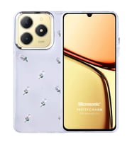 Microsonic Realme C61 Kılıf PrettyCharm Tulip (Yeşil)