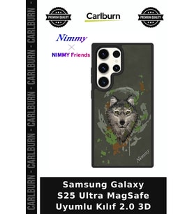 Samsung Galaxy S25 Ultra MagSafe Uyumlu Kılıf 2.0 3D Moda Detaylı Manyetik Koruma Esnek Yapı