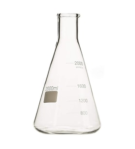 ERLENMAYER (2000 ml. Cam)