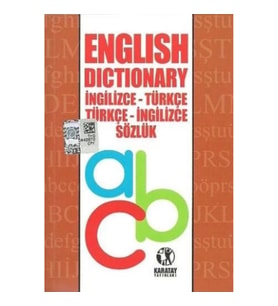 English Dictionary İngilizce-Türkçe Türkçe-İngilizce Sözlük (Cep Boy)