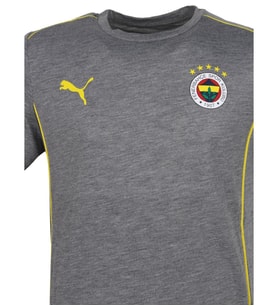 Puma 778299-13 FSK Casuals Tee Fenerbahçe Gri Spor Tişört