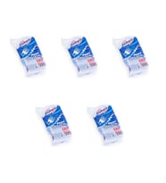 Poppy Plastik Lüks Çatal - 18 Cm. - Şeffaf - 50 Adetlik 5 Paket