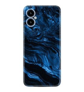 Pova 5 Kılıf Resimli Desenli Baskılı Silikon Blue MArble 1379