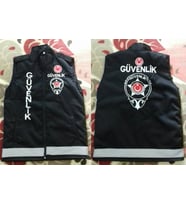 YENI NESİL,ÖZEL GÜVENLİK YELEĞİ,SATINAL,YAZILARI NAKIŞ İŞLEMELİ SİLİNMEZ.SİVİLE SATILMAZ
