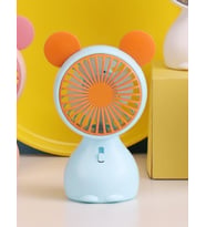 Livava Işıklı Figür Mini Fan, 13X7 (Mavi)