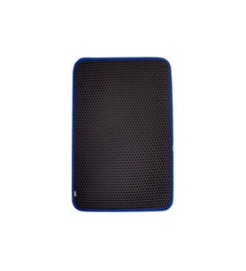 Cattie Kum Toplayıcı Fonksiyonel Kedi Paspası Altıgen Model M Boy - Blue 37-50 cm