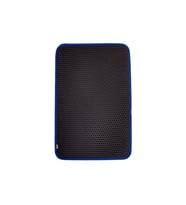Cattie Kum Toplayıcı Fonksiyonel Kedi Paspası Altıgen Model M Boy - Blue 37-50 cm