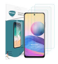 Microsonic Xiaomi Poco M3 Pro Screen Protector Nano Glass Cam Ekran Koruyucu (3`lü Paket) (Renksiz)