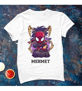 Spiderman Tişörtü ( Çocuk - Büyük ) Kişiye Özel