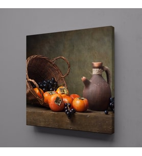 CENNET MEYVESİ KANVAS TABLO 90x90cm (Karışık)