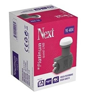 Next YE-404 Quad Platinum 4'lü Lnb 140016 (Siyah)