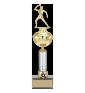 ODAK KUPA - Figürlü Kupalar - Masa Tenisi Kadın Figürlü Kupalar FG-057 B - 42 cm