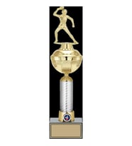 ODAK KUPA - Figürlü Kupalar - Masa Tenisi Kadın Figürlü Kupalar FG-057 B - 42 cm
