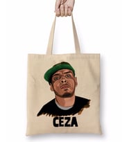 Ceza İllustrasyon Bez Çanta Uzun Saplı