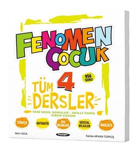 FENOMEN ÇOCUK 4. SINIF TÜM DERSLER SORU BANKASI