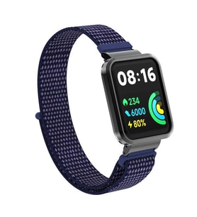 Xiaomi Redmi Watch 2 Lite Uyumlu Kordon Hasır Örgü Cırt Cırtlı Zore KRD-61 Kayış