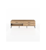 Arges TV Ünitesi 3 Çekmeceli  176x30x51 Antrasit-Çam