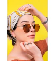 Gaia Gold Brown Güneş Gözlüğü
