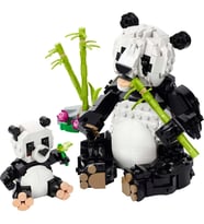 Nessiworld  LEGO Creator 3'ü 1 Arada Vahşi Hayvanlar: Panda Ailesi Oyun Seti 31165