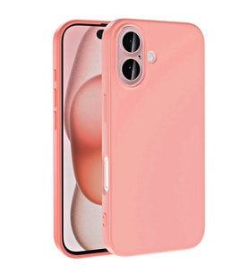 Apple iPhone 16 Uyumlu Kılıf Zore LSR Lansman Kapak (Pembe)