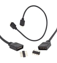 Powermaster RGB Led Bağlantı Erkek-Dişi Jumperlı 4 Pin Kablo