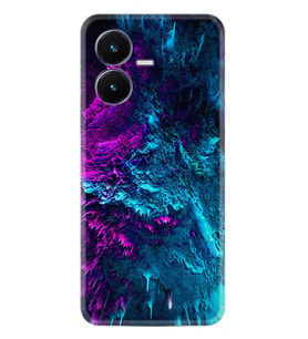 Vivo Y22S Kılıf Silikon Desen Özel Seri Explosive 1734