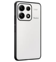 Xiaomi Poco X6 Pro Uyumlu Kılıf Lensli Silikon - Siyah
