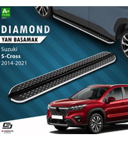 S-Dizayn Suzuki SX4 2 S-Cross Diamond Krom Yan Basamak 173 Cm 2014-2021