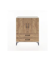 Arges Şifonyer 2 Raflı 2 Çekmeceli 2 Kapaklı 88x30x106 Aytaşı-Çam