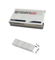 23/8 Zımba Teli Çelik Zımba Teli 1000 li 1 Paket 50 Sayfa Zımbalama Kapasitesi 23-8 Halı Zımba Teli