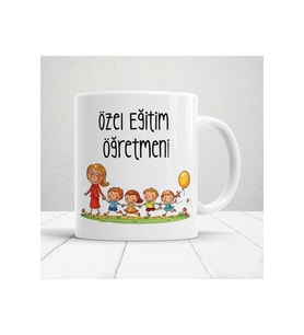 Kişiye Özel Özel Eğitim Öğretmeni Baskılı Kupa