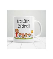Kişiye Özel Özel Eğitim Öğretmeni Baskılı Kupa