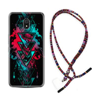 Xiaomi Redmi 8A 8 Pro 9C 9T 10C 11T Pro Kılıf Boyun Asklı Rasta Silikon Down 1719