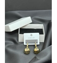 KUMRU BİJUTERİ PÜRÜZSÜZ YÜZEY TOP KÜPE