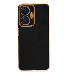 Durukar® Realme C55 Kılıf Volet Silikon - Siyah
