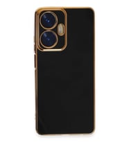 Durukar® Realme C55 Kılıf Volet Silikon - Siyah