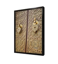 Ahşap Oyma Kapı Çerçeveli Mdf Tablo