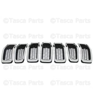 Jeep Cherokee Ön Panjur 7Lı Set Nikelaj 2014- (Oem No:  68303626Ac)
