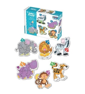 *35 Parça Baby Puzzle 1703 (Karışık)
