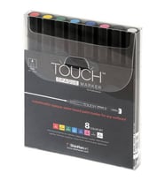 Touch Opaque Marker Akrilik Boyama Kalemi 8 Renk Fine Uç (0.8-1.3 mm)