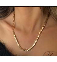 Arpa kolye (Rose Gold Altın)