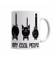 Very Cool Cats Kupa Bardak Porselen