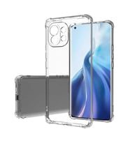 Xiaomi Mi 11 Lite Kılıf Kamera Korumalı AntiShock (Renksiz)