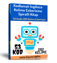 Kodlamalı İngilizce Kelime EZBERLEME Kitabı