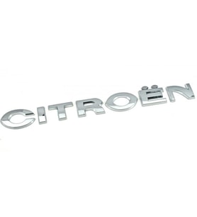 CİTROEN C3  -  C3 ve CİTROEN YAZISI BAGAJ KAPUTU ÜZERİ