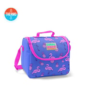 Coral High Kids Lavanta Pembe Flamingo Desenli Thermo Beslenme Çantası 22855