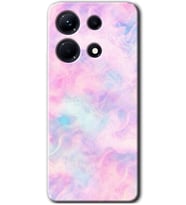 İnfinix Note 30 Pro Kılıf HD Desen Baskılı Kılıf - Pembe-Duman
