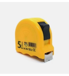 Dekor 5 Metre 25 Mm, Dekor Şerit Metre Sarı No: 296